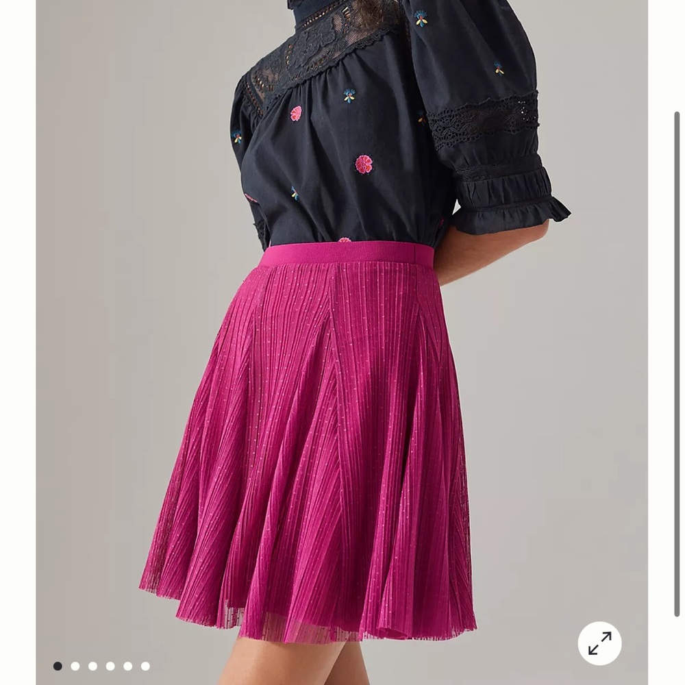 Anthropologie Maeve Juliette Tulle Mini Skirt